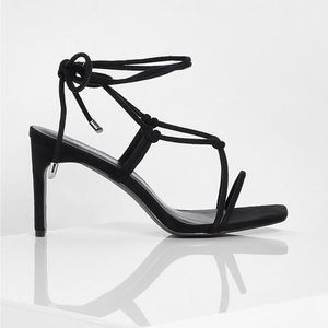 Strappy Square Toe Sandal